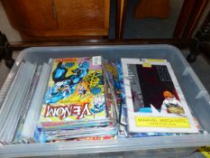 A COLLECTION OF MARVEL COMICS