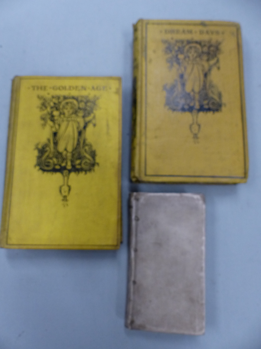 KENNETH GRAHAME, DREAM DAYS AND THE GOLDEN AGE, 1911 AND 1912 RESPECTIVELY, PUBLISHED BY JOHN