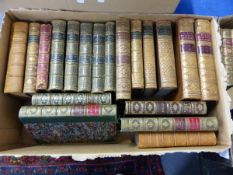 A COLLECTION OF DECORATIVE 19th.C. BOOKS AND BINDINGS (QTY).