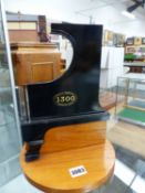 A GAUGE 3? SCALE MODEL OF AN ENGINE CAB SIDE LSY. RY Co. MAKERS HORWICH 1896 No.1300 TO ONE SIDE AND