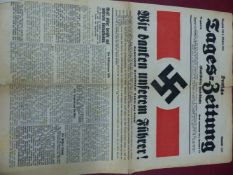 A COPY OF THE DEUTSCHE TAGES-ZEITUNG FOR THE 4TH OCTOBER 1938