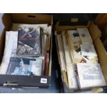 A QUANTITY OF VINTAGE MILITARY EPHEMERA ETC.