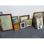 AN EXTENSIVE COLLECTION OF VARIOUS PRINTS, PICTURES ETC.