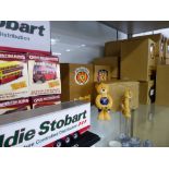 A COLLECTION OF BAD TASTE BEARS IN ORIGINAL BOXES, AND A DISPLAY SHELF, A QUANTITY OF DIE CAST
