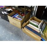 A LARGE QUANTITY OF VARIOUS BOOKS.