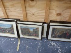 A SET OF TEN HOGARTH PRINTS.