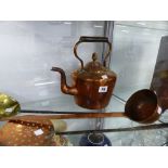 VICTORIAN COPPER KETTLE ETC.