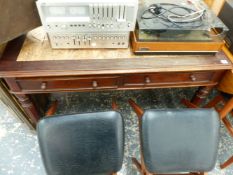 A WILLIAM IV WRITING TABLE.