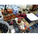 A WHITE LABEL OH BOY RECORD, EBONY DRESSING TABLE SETS, BOHEMIA CRYSTAL GLASSES, A FOSTER JOCKEY