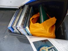 A QUANTITY OF RAF AND AVIATION RELATED BOOKS AND PRINTS.