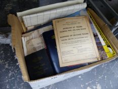 A QUANTITY OF VARIOUS RAILWAY EPHEMERA.