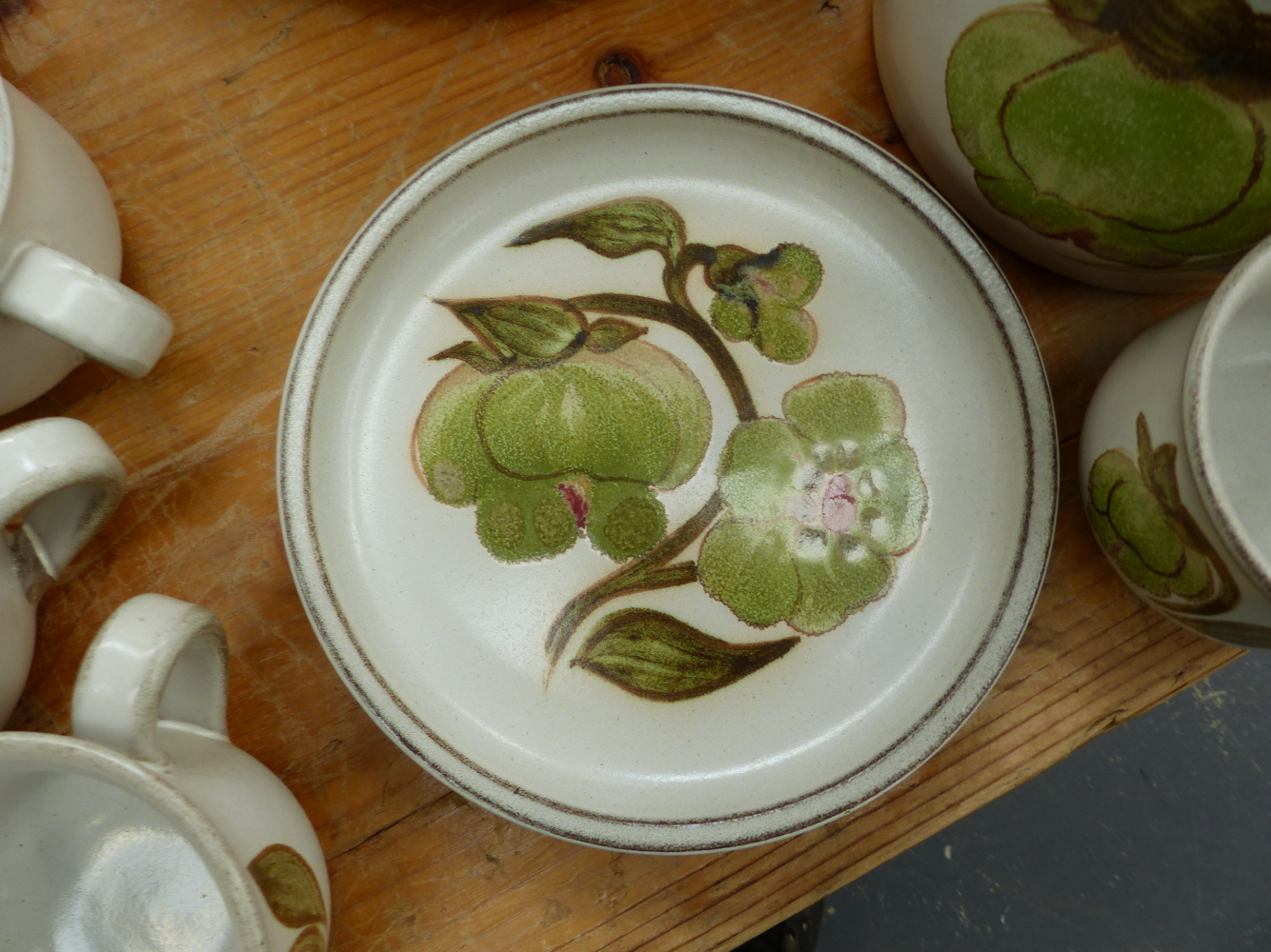 A DENBY TEA AND DINNER SERVICE. - Image 6 of 48