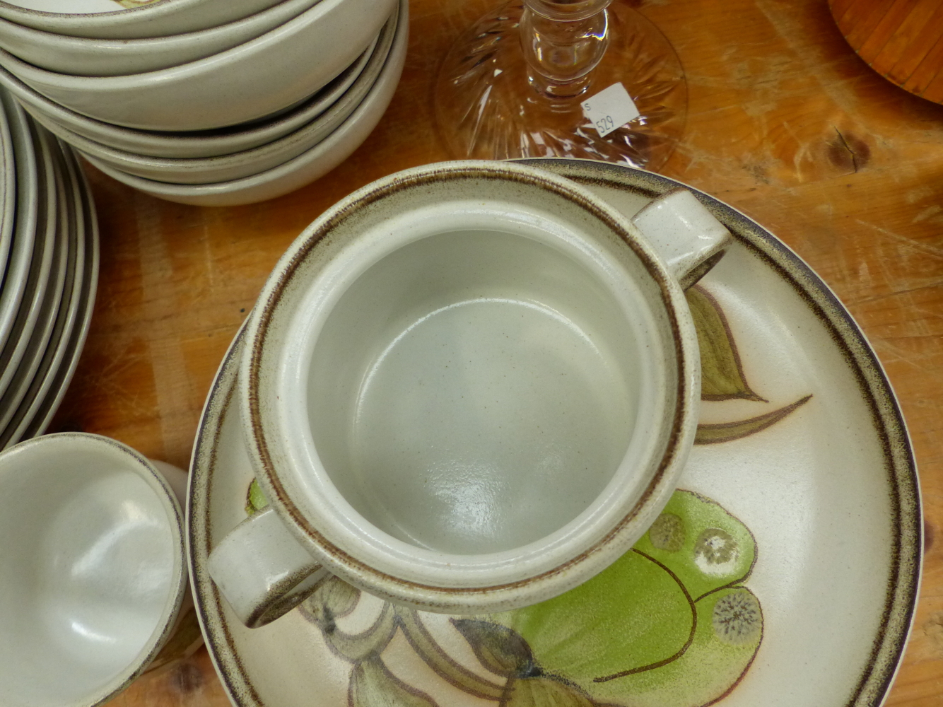 A DENBY TEA AND DINNER SERVICE. - Image 38 of 48