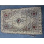 A COLLECTION OF ANTIQUE AND OTHER LINENS, EMBROIDERED TEXTILES, LACE ETC.