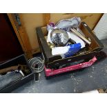 A QUANTITY OF AUTOMOBILIA, CAR SPARES ETC.