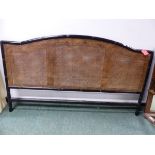 A HEADBOARD, W. 191cm x H. 111.