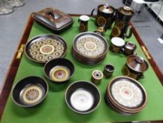 AN EXTENSIVE DENBY ARABESQUE PATTERN SERVICE