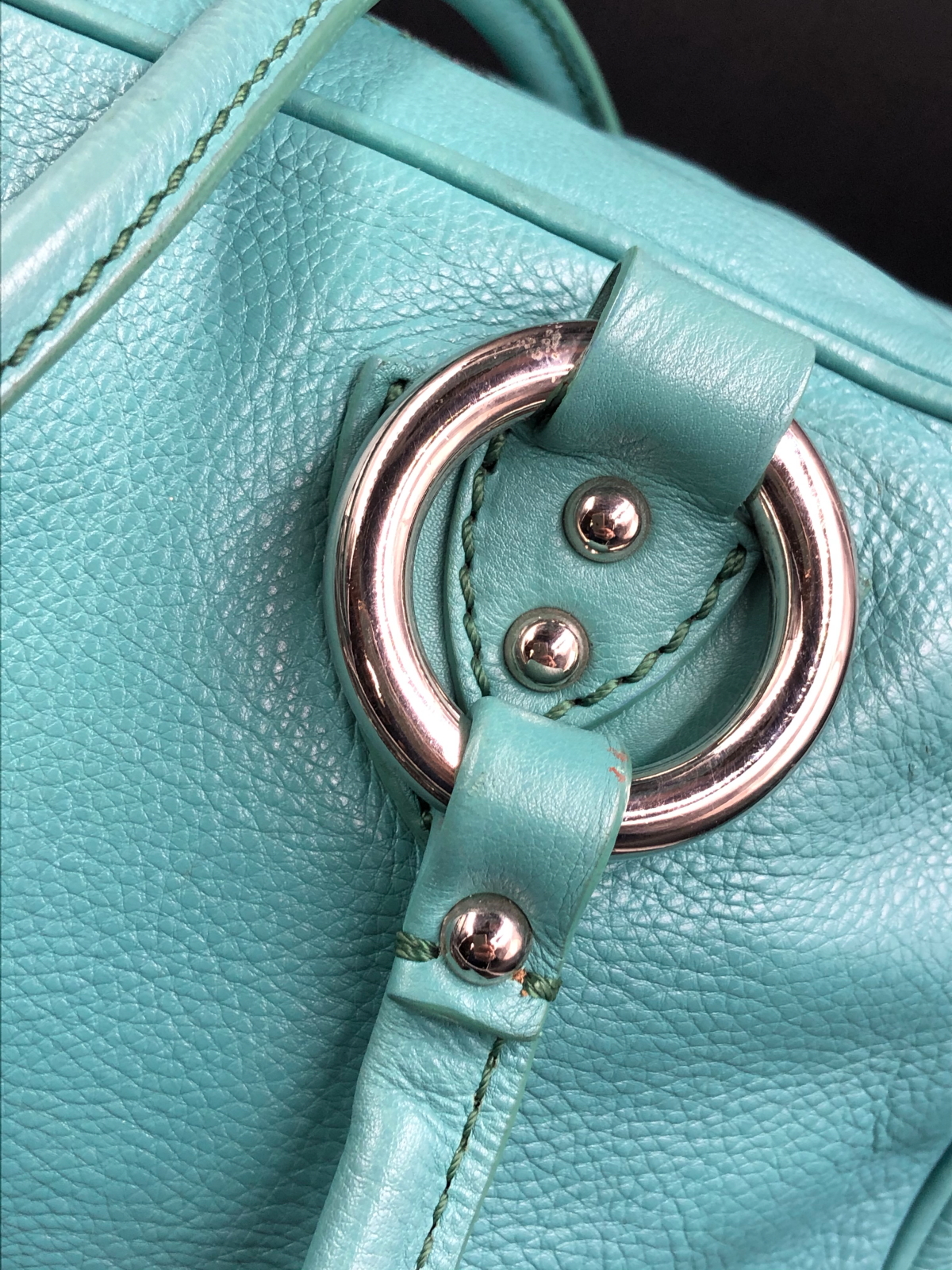 MARC JACOBS HANDBAG. VINTAGE CALFSKIN LEATHER DARIA SHOULDER BAG, WITH HIGHLIGHTED WHITE - Image 2 of 10