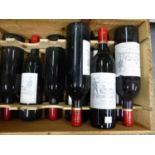 WINE, A WOODEN CASE OF NINE BOTTLES OF 1979 CHATEAU LAGRANGE RED SAINT-JULIEN WINE