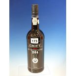 PORT, A BOTTLE OF 1984 CROFT LATE BOTTLED VINTAGE PORT