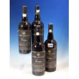 PORT, FOUR BOTTLES OF 1995 PETER LEHMANN BAROSSA AUSTRALIAN FORTIFIED WINE