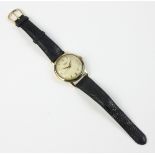 Men's Longines 14k gold watch, approximately 41 grams TW including movement. Provenance: From a