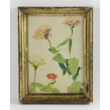Anna C. Tomlinson (American, 1872-1962), floral still life, watercolor, 11" x 8 1/2". Provenance:
