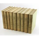 Burlington Magazine, 1917-1925, nine volumes, bound. Provenance: Estate of Alfreda Rochelle-