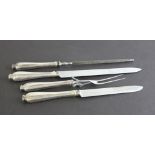 Tiffany sterling four piece carving set. Additional provenance available. Provenance: From The