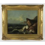 Susan Catherine Moore Waters (1823-1900), oil on canvas, signed L/R, 15 1/2" x 19 1/2", in