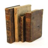 Group of old books, to include: "Theology: In a Series of Sermons in the Order of the Westminster