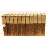 James Russell Lowell poems, eleven (11) volumes, MDCCCCX.