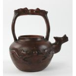 Chinese Yixing teapot. Provenance: From a West Palm Beach, Florida estate.
