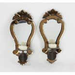 Pair of 1950s-style sconces. Provenance: From a Swampscott, Massachusetts estate.