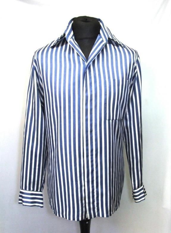 Mens Vintage Silk & Other Shirts incl. Baronesa, Alexander Shields, Chaste Classic, Silk Club, - Image 2 of 11