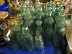 LARGE QUANTITY OF GLASS BREWERY BOTTLES