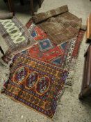 FOUR ASSORTED VARYING SIZED CARPETS