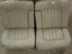 PAIR OF BENTLEY S1 LEATHER SEATS