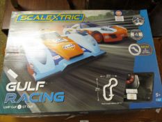 SCALEXTRIC GOLF RACING GAME BOXED