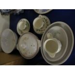 DENBY MELODY DISHES, TUREEN, BOWL ETC