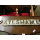 PINE DIRECTIONAL AYLSHAM SIGN