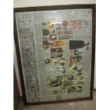 OAK FRAMED POSTER OF KINGS AND QUEENS