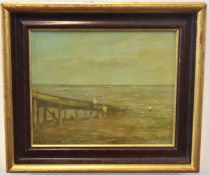 British School (20th century)^ |Wells next the Sea|^ oil on board^ indistinctly signed lower left^