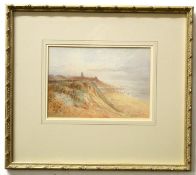 Frederick E J Goff (1855-1931)^ |Cromer from the East|^ watercolour^ signed and inscribed with title