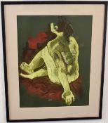 Ruthly Losh Atkinson (1934-2011)^ Female nudes^ two pastels^ both signed^ 28 x 39cm and 43 x 33cm (