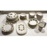 Quantity of Spode dinner wares decorated in the Persia pattern Y8018^ comprising 7 dinner plates^