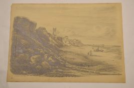 Robert Blake (1795-1886)^ |Cromer Oct 1831|^ pencil drawing^ monogrammed and inscribed with title