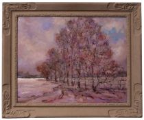 òAR Dave Rose (20th/21st century)^ |Alders in January|^ oil on panel^ signed and dated 06 lower