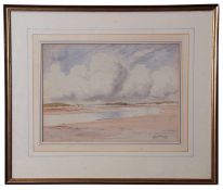 Frederick Henry Partridge (1846-1929)^ North Norfolk coastal view^ watercolour^ signed and dated