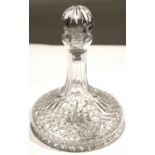 Waterford glass ships decanter